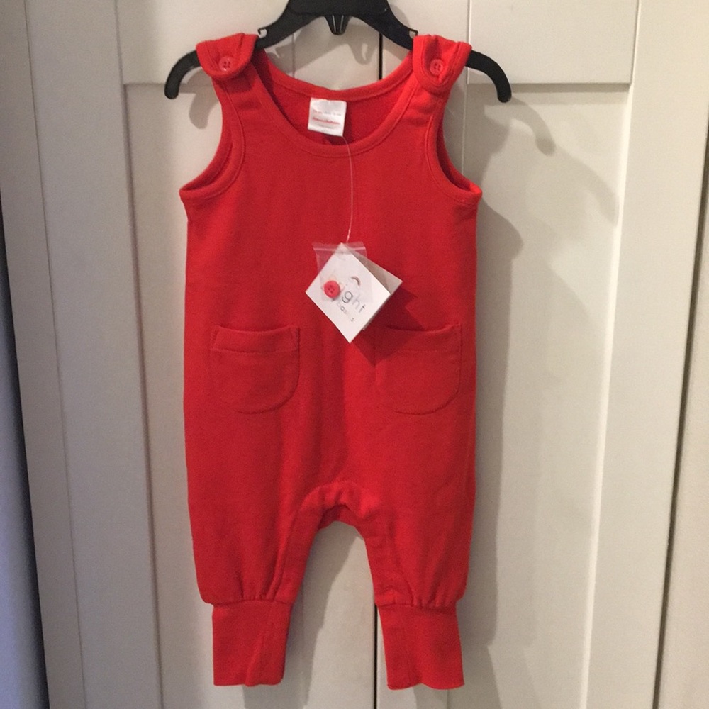 Hanna Andersson romper jumpsuit one piece overalls - Picture 1 of 4